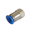 Inst. plástico conector reto fêmea mm