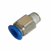 Inst. plástico conector reto retenção mm